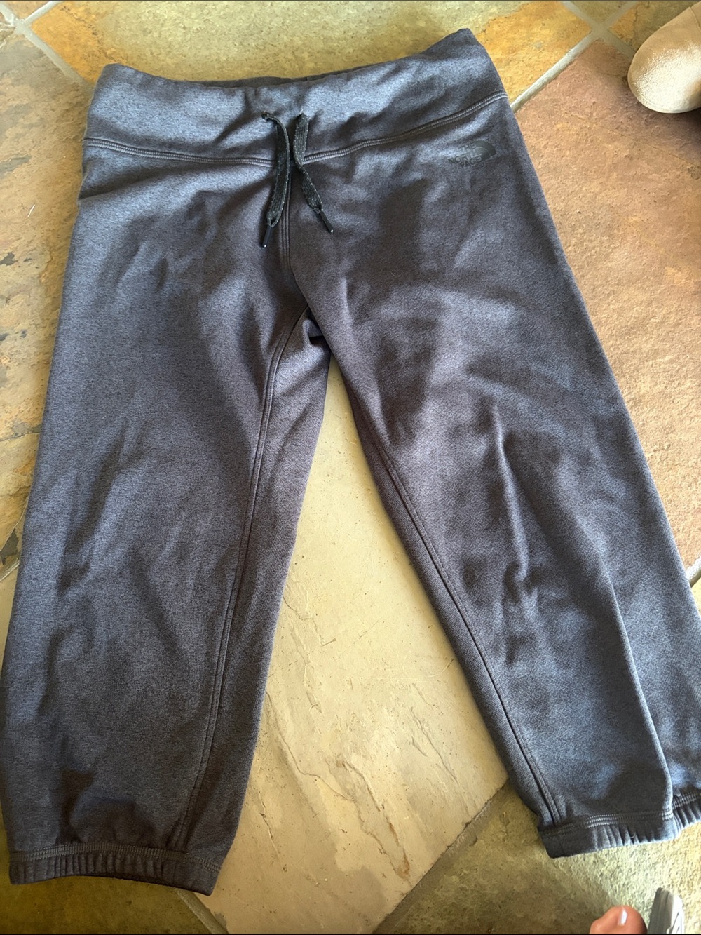 North face 3/4 length Grey Jogger Bottoms